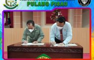Dukung dan Sukseskan Program Food Estate, Kejaksaan Negeri Pulang Pisau Sepakati MoU dengan Peat Techno Park Universitas Palangka Raya