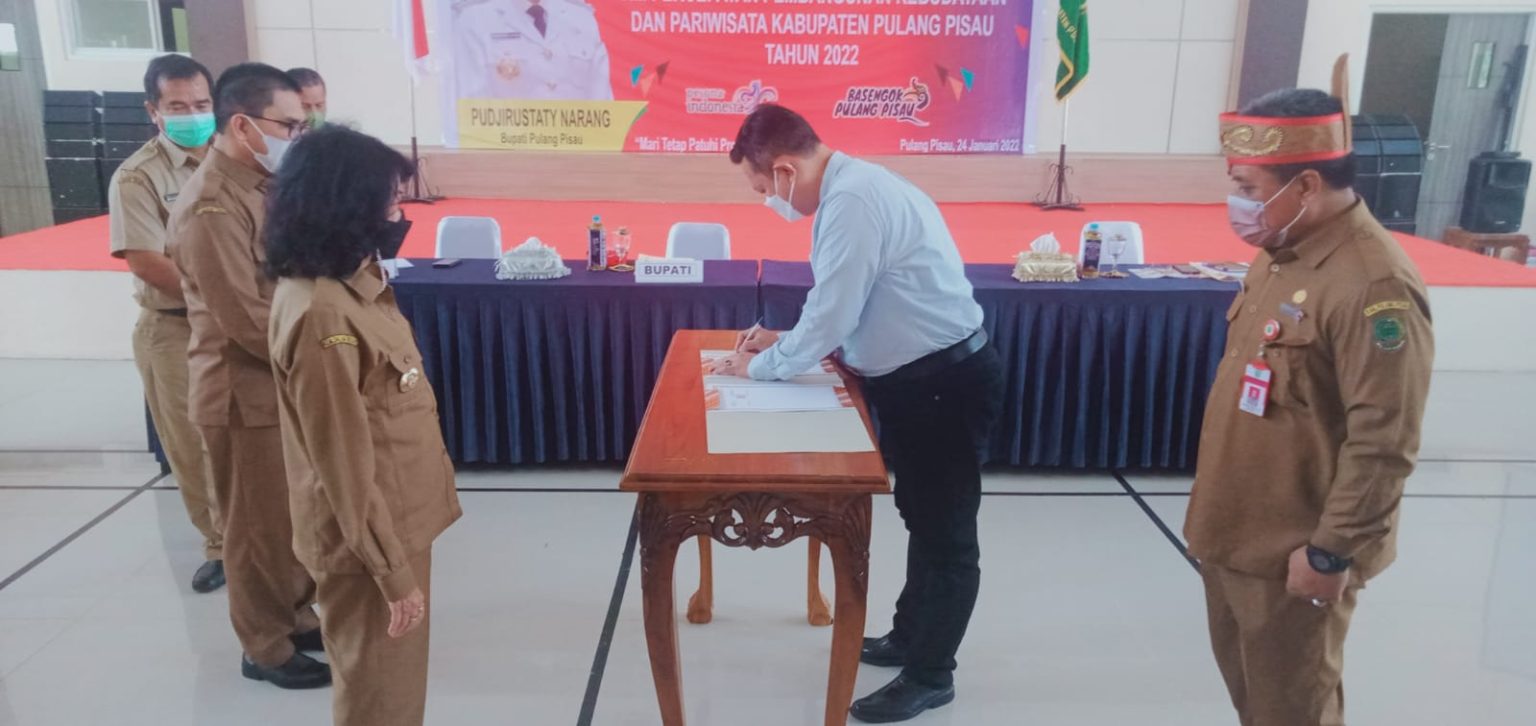 Percepat Pembangunan Pariwisata, Kejari Pulpis Teken MoU Dengan Disbudpar