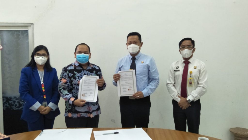 Kejari Pulpis Tandatangani Kesepakatan Bersama dengan Bank Kalteng Cabang Pulpis