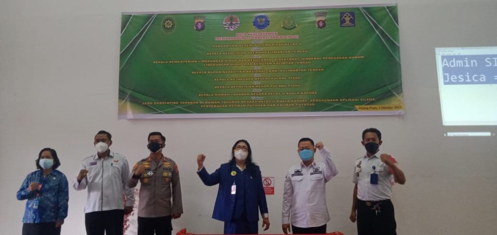 Penandatangan MoU Penggunaan SILEHA Bagi Instansi Penyidik, Penuntut Umum dan Rutan