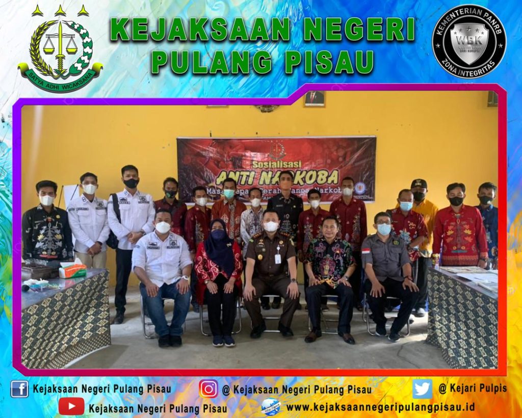 Kejari dan BNK Kab. Pulpis Gelar Penyuluhan Anti Narkoba