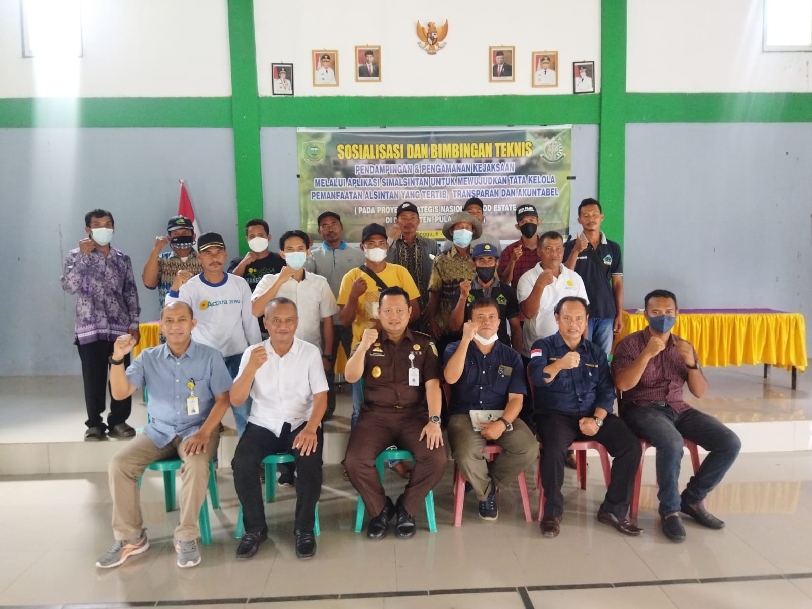 Wujudkan Tata Kelola Pemanfaatan Alsintan yang Tertib, Transparan dan Akuntabel, Kejaksaan Negeri Pulang Pisau Gelar Sosialisasi dan Bimbingan Teknis  di Kawasan Food Estate