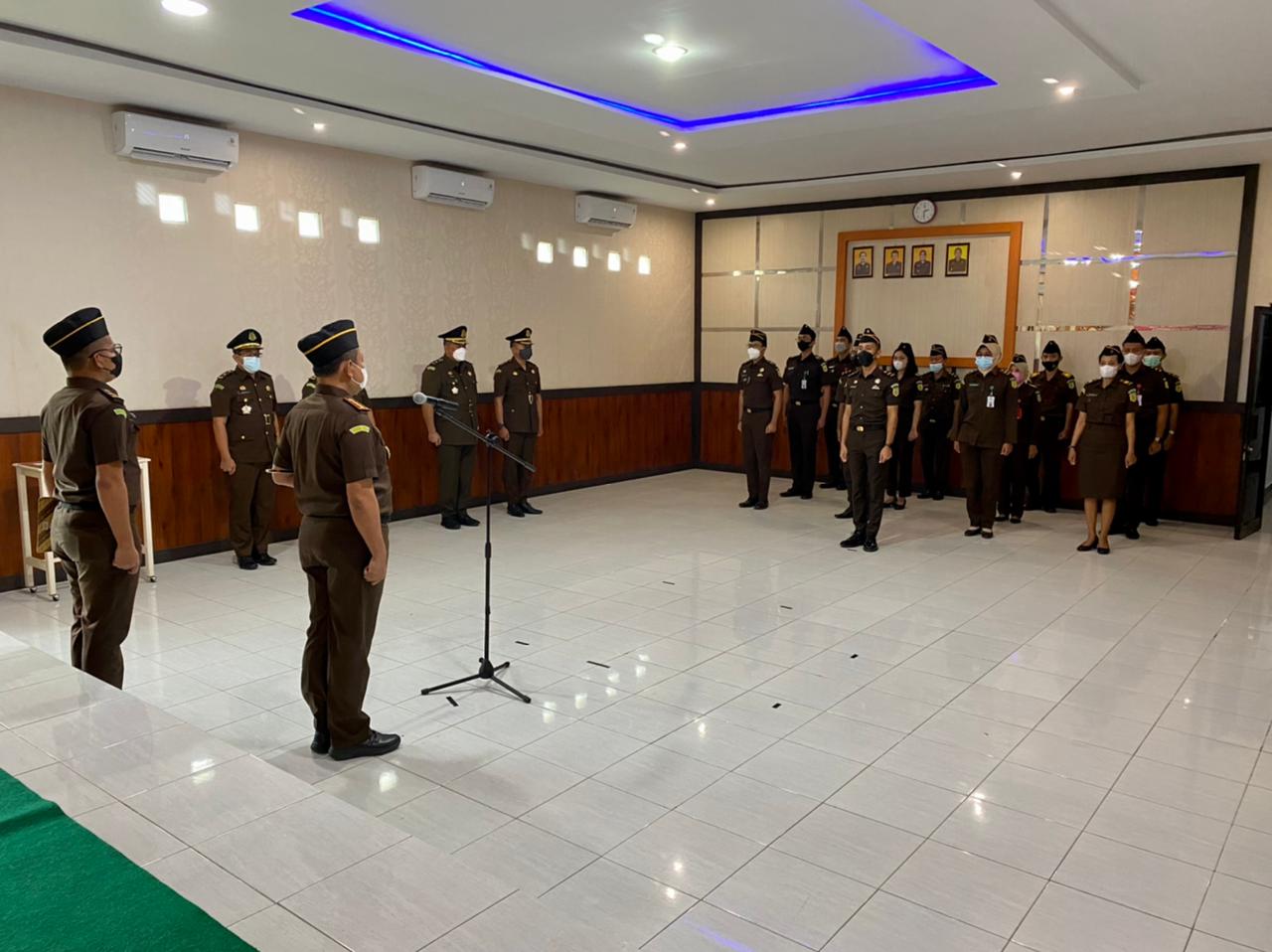 Sertijab Kasi Pidum Kejaksaan Negeri Pulang Pisau