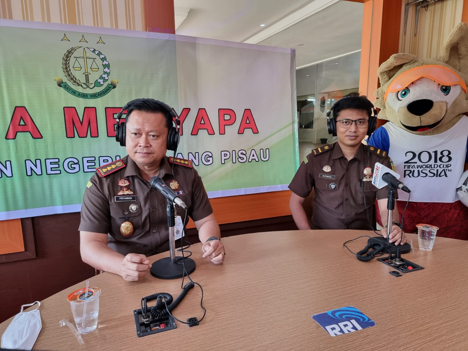 Kejaksaan Negeri Pulang Pisau Gelar Program Jaksa Menyapa Melalui Radio RRI Palangka Raya