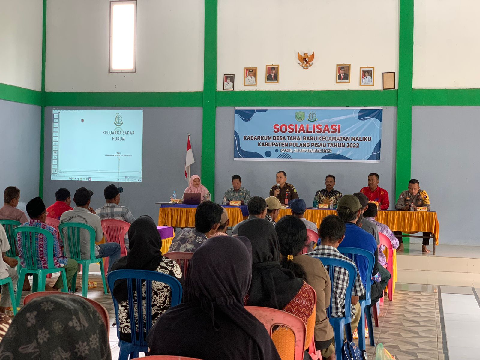 KEJARI PULPIS HADIRI SOSIALISASI KADARKUM