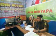 KEJAKSAAN NEGERI PULANG PISAU KEMBALI MENYAJIKAN PROGRAM “JAKSA MENYAPA” KEPADA MASYARAKAT PULANG PISAU MELALUI RADIO H2FM
