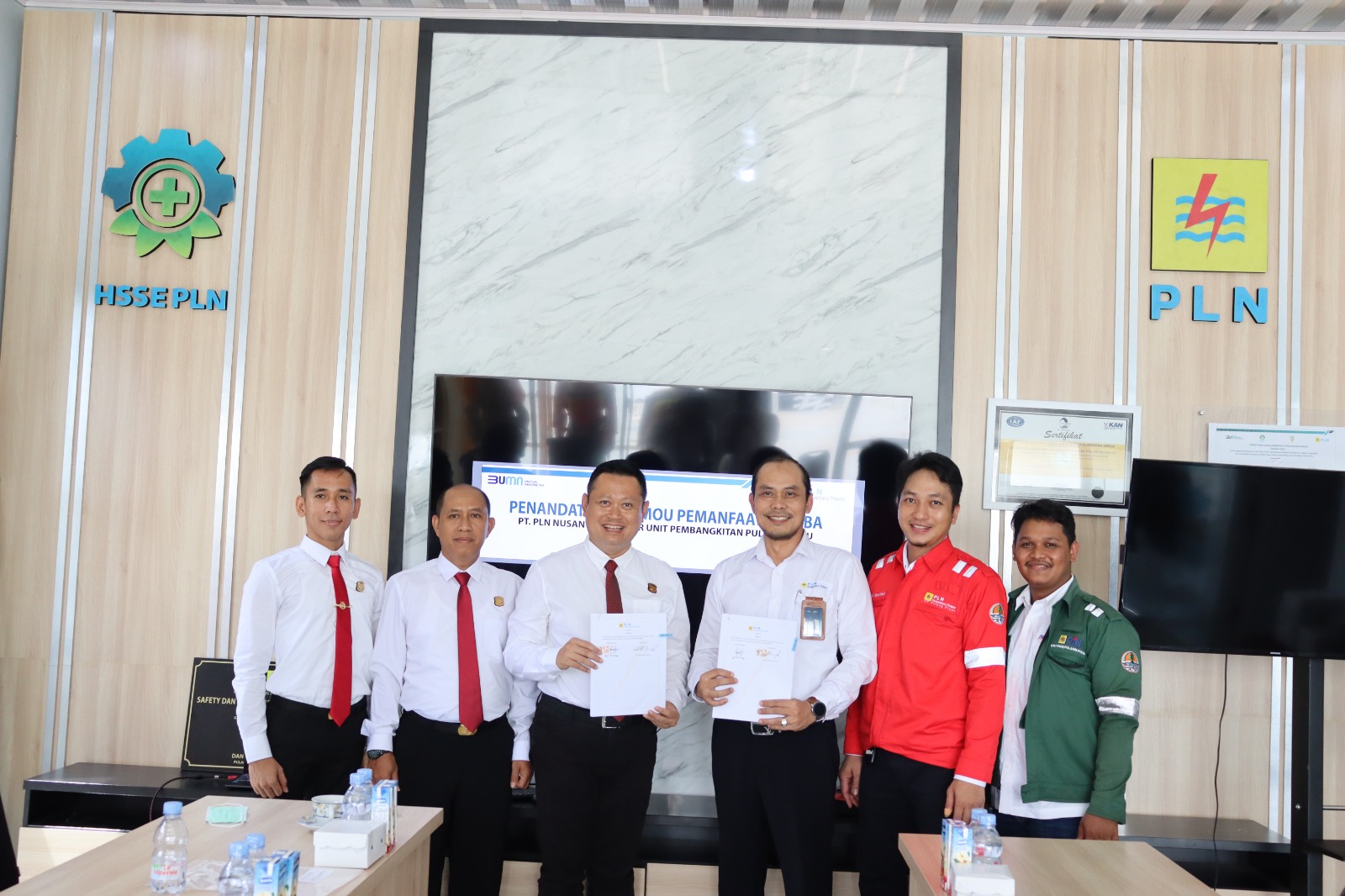 KEJAKSAAN NEGERI PULANG PISAU TANDATANGANI MoU DENGAN PT PLN NUSANTARA POWER