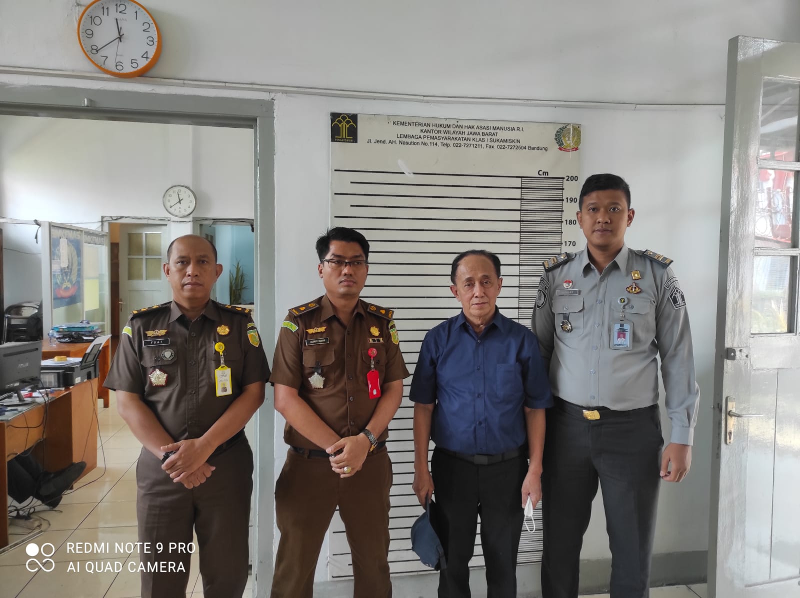 KEJARI PULANG PISAU EKSEKUSI TERPIDANA PERKARA TINDAK PIDANA KORUPSI PEMBANGUNAN INFRASTRUKTUR PERMUKIMAN KUMUH