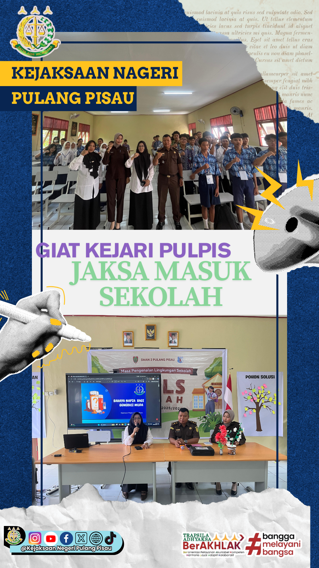 kegiatan Jaksa Masuk Sekolah