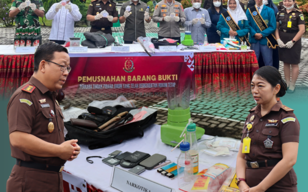 PEMUSNAHAN BARANG BUKTI TAHAP II TAHUN 2025 KEJAKSAAN NEGERI PULANG PISAU