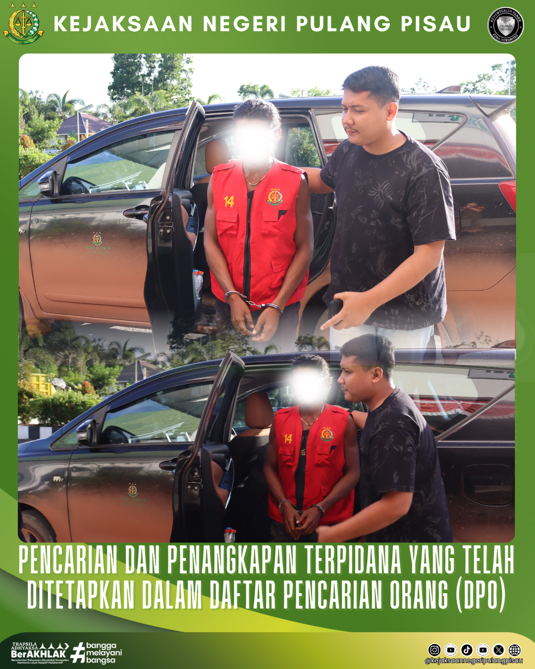 Pencarian dan Penangkapan Terpidana yang Telah Ditetapkan Dalam Daftar Pencarian Orang (DPO)